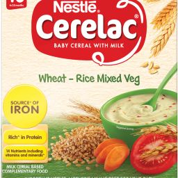 Wheat-Rice Mixed Vegetable Cereal From 10 to 24 Months Cereal-image-1