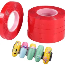 1 Rolls 3 Miter Double Sided Tape Nail Tape for Press On Nails Double Sided tape-picture-20
