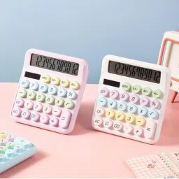 beautykingdom Big 12-Digit Desktop Calculator calculator BasicCalculator image 2