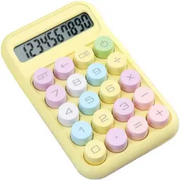 Calculator Multicolor Az5 12 Digits Large LCD Display Calculator pack1_AZ5 BasicCalculator-12