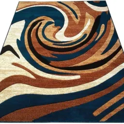 Multicolor Acrylic, Silk Carpet-image-48