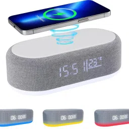 UNIGEN UNICLOCK Wireless Charger | Alram Clock | Speaker Charging Pad-image-42