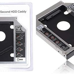 TERABYTE 12.7MM HDD CADDY 2nd SATA CD/DVD-ROM to Expanded Data Storage for All Laptop/PC 2.5 inch 12.7MM Universal HDD Caddy Internal Hard Drive Enclosure for All Laptop/PC-36