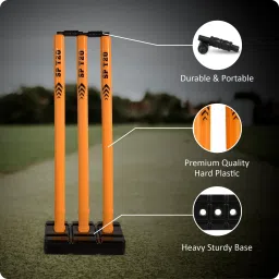 SOCCER PLASTIC STUMPS SETS FULL SIZE-picture-13