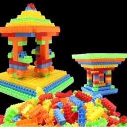 devdarsh Latest Smart Train Adventure Building Blocks toy for kids- 100+ Pcs Wheels image 5
