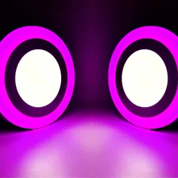 LED Ceiling Surface Light 9 Watt [3+6 Watt] Down Light, Ceiling Surface Mounted Spotlight, Dual Color 3D Effect Super Bright PINK & White Combination, 6 Inch Diameter, No Need To Cut Ceiling (PACK OF 2) Surface Ceiling Light Ceiling Lamp-image-36