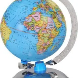 geokraft Globe for Kids,Educational World Globe for Kids/Office Globe/Globes for Students Desk & Table top Political World Globe image 2