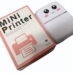 4uonly pocket printer Portable Bluetooth Mini Printer Paper Label Printer hju13 Single - TextUsed For: Title, Compare image 2