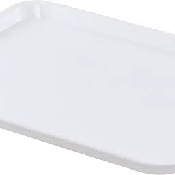 Paulsons White Acrylic Rectangular Serving Tray Size:12"x10" Tray-image-65