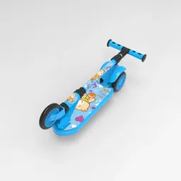 Scooter for Kids 3 Wheeler Foldable Kick Skating Cycle with Brake Bell-image-92