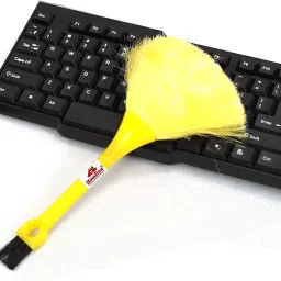homfine Plastic Computer Notebook Laptop Keyboard Desktop Dust Cleaning 2 Sided Microfiber Brush (1U, Color May Vary) for Computers, Laptops, Mobiles-22