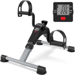 silly saute Exercise Peddler with Digital Display Mini Pedal Exerciser Cycle image 2