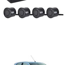 prtek CAR PARKING SENSORS ASSISTANT FOR TIAGO EV Car Reverse Parking Sensors Assistant BLACK_229 Parking Sensor-picture-14