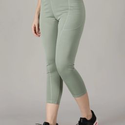Women Solid Green Track Pants-image-67
