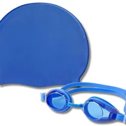 Premium Quality Goggles & Cap Swimming Cap-image-83