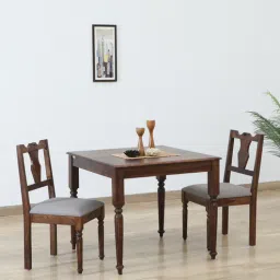 amberville from pepperfry Sheraton Sheesham Wood 2 Seater Dining Set In Scratch Resistant Provincial Teak Finish-picture-10