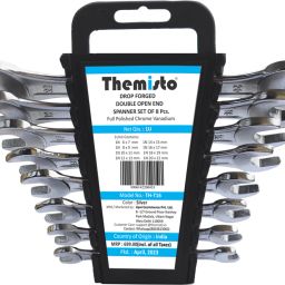 TH-T16 CRV Double Sided Open End Wrench-image-9