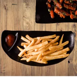 zido Exclusive (Pack of 4) Multipurpose Serving Platter for All Types of Snacks Sizzler Tray image 2