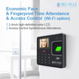 BIO RULE Touchless Face Attendance Machine(Face=300+Finger=1000+Card=1000+Wi-Fi) Access Control, Time & Attendance-picture-3