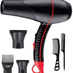 GLOWISH POWERFUL LOW NOISE PROFESSIONAL UNISEX HAIR BLOWER WITH HAIR STYLE ACCESSORIES Hair Dryer-image-58