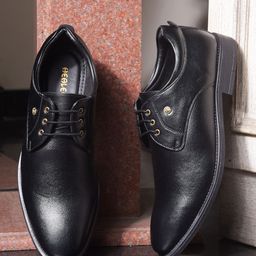 liberty SAGAR-16 Mens Lacing Formal Shoes | Synthetic Lace-Up Office Wear Derby For Men-picture-41