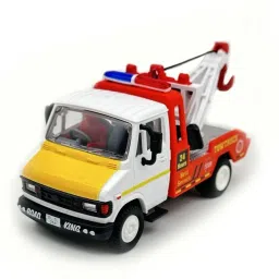Tuf 07 Tow Crane Truck, Pull Back Action Toy, Pull & Retract Tow Hook-28
