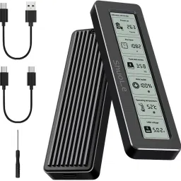 Verilux M2 NVME SSD Enclosure Adapter USB C to NVME PCIe M2 Solid State Drive Case 3 inch External Hard Disk Cover-10