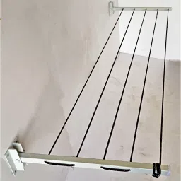 Steel Wall Cloth Dryer Stand 5T-WHITE-WALL-MOUNT-B0034-picture-0