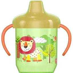 Little Baby Sipper/ Sippy Cup 240ml, Anti-Spill Soft Silicone Spout, 6m+-image-42