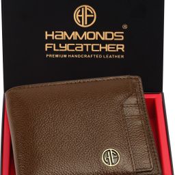 Men Casual, Formal, Evening/Party, Travel, Trendy Brown Genuine Leather RFID Wallet-image-70