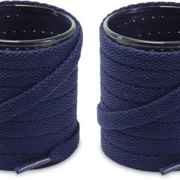 XERUS shoe laces Flat Navy Blue 90cm 2pair sneakers canvas Shoe Lace-image-36