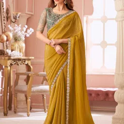 Embellished Bollywood Chiffon Saree-image-38