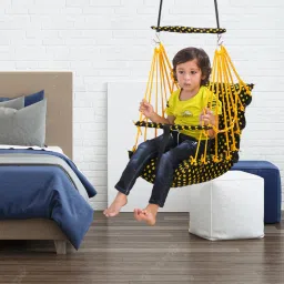 Cotton jhula Chair for Kids Baby's Children Folding and Washable Swing Bouncer-picture-25