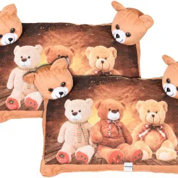 by Kuber Industries Microfibre Solid Baby Pillow Pack of 2-image-37