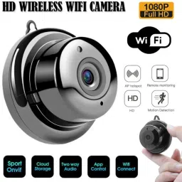 Bzrqx 1080p HD Mini WiFi Hidden Camera Live on Mobile App Supports 64GB Indoor Outdoor Spy Camera-image-1