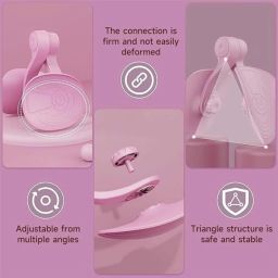 b-arm Pelvic Floor Muscle Trainer with Screw-Pink|Leg Exercise at Home|Floor Exerciser Ab Exerciser image 4