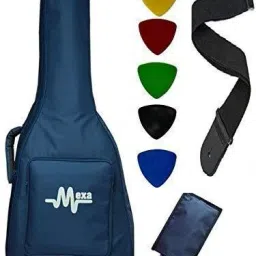 Acoustic Guitar Bag Foam Padded For 38; 39; 40; 41; Inches Guitar Like-Fender; Yamaha; Cort; Ibanez; Xtag; Ashton; Kadence; Vault; Hobmer; Givson; Kaps; other Brands. (Wps/Bl) Guitar Bag-picture-18