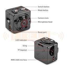 FREDI HD PLUS SQ8 Non WiFi Mini Hidden Camera | 1080P Portable Small HD Nanny Cam with Motion Detection | Built-in Battery Covert Camera for Home and Office image 3