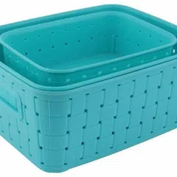 Plastic Unbreakable Multipurpose Water Strainer Plastic Material Use for Rise,Fruit and Vegetable Basket Bowl Bucket Storage Basket-15