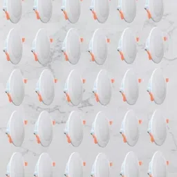 Maxa 10-Watts Round Led Panel Conceal Down Pack of 30 Recessed Ceiling Lamp-10