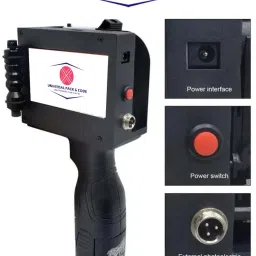 Universal Pack & Code Handheld Smart Date Coder Inkjet Printer Ink Coding Machine for Batch Code Handheld Thermal Inkjet Printer (TIJ) image 2