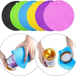 primiza Silicone Trivets Mat for Dish Hot Pads for Counter Top Trivet MATTE Trivet image 2