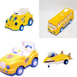 Jeep Oil Tanker Aeroplane Truck Pull Vehicles| Toy for Kids & Children-38