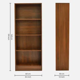 outkraft Engineered Wood Open Book Shelf image 4
