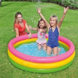 Summer Special Swimming Pool 3 feet Kid's Inflatable Baby Bath Tub-10