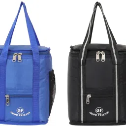Travel Tiffin Storage Bag for Office School Picnic tiffin cover Combo Pack of 2 Waterproof Lunch Bag-image-44