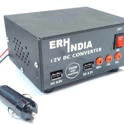 ERHIndia Car Inverter 200 Watt Mini Car Inverter DC to AC Converter Combo Set-16