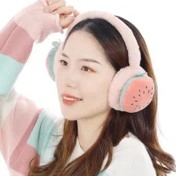 Rabbit Fruit wool Winter Ear Muffs/Warmer for Kids, Adult, wollen headphone muff Ear Muff-image-59