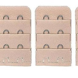 LOURYN KOULYN® Bra Hook Extender- 2 & 3 Hooks Without Elastic Bra Extensions Combo (Free Size) image 1