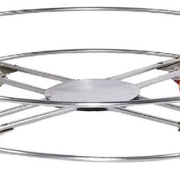 Modern Stainless Steel Kitchen Utility Round Trolley with 360Â° Rotating Wheels Stainless Steel Kitchen Trolley-image-69